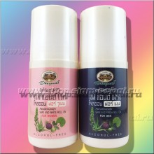 Травяной шариковый дезодорант с мужским и женским ароматом