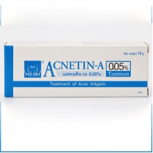 Крем для лечения акне, морщин, пигментации Акнетин А (крем с третиноином) 0.05% 10 грамм Крем для лечения акне, морщин, пигментации Акнетин А (крем с третиноином) 0.05% 10 грамм