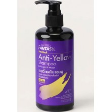 Фиолетовый шампунь Carebeau Anti-Yellow против желтизны волос для блонда и защиты цвета