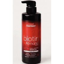 Шампунь Carebeau Fantasy Biotin & Almond — эффект шелкового полотна, восстановление и блеск, 400 мл