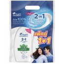 Head & Shoulders Cool Menthol 2-в-1 (370 мл × 2) — шампунь плюс кондиционер в одном средстве