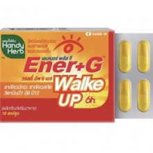HandyHerb Ener+G Wake Up Capsule — капсулы с матча и зелёным чаем для энергии, 10 капсул HandyHerb Ener+G Wake Up Capsule — капсулы с матча и зелёным чаем для энергии, 10 капсул
