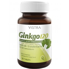 Капсулы Гинкго от VISTRA Ginkgo 120mg 