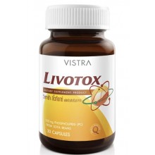Капсулы для печени Vistra Livotox с лецитином и экстрактом одуванчика